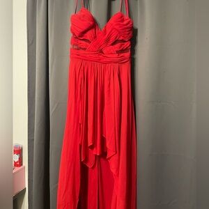 Hailey Logan, Brand New Red Formal Dress